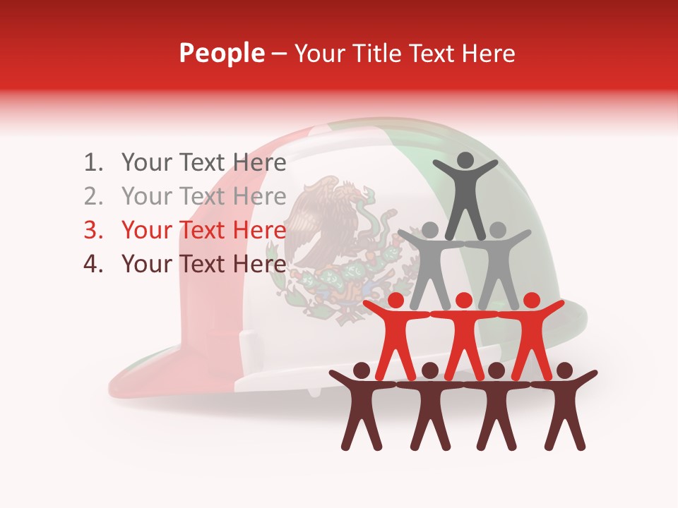 Headwear Damage Danger PowerPoint Template