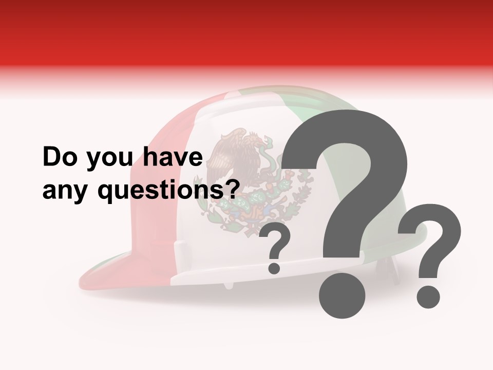 Headwear Damage Danger PowerPoint Template