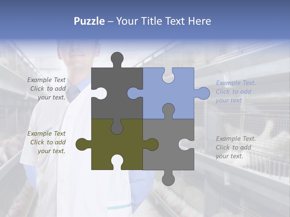 Factory Animal Poultry PowerPoint Template