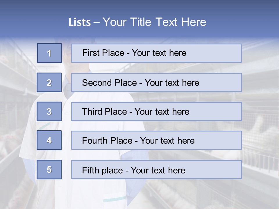 Factory Animal Poultry PowerPoint Template