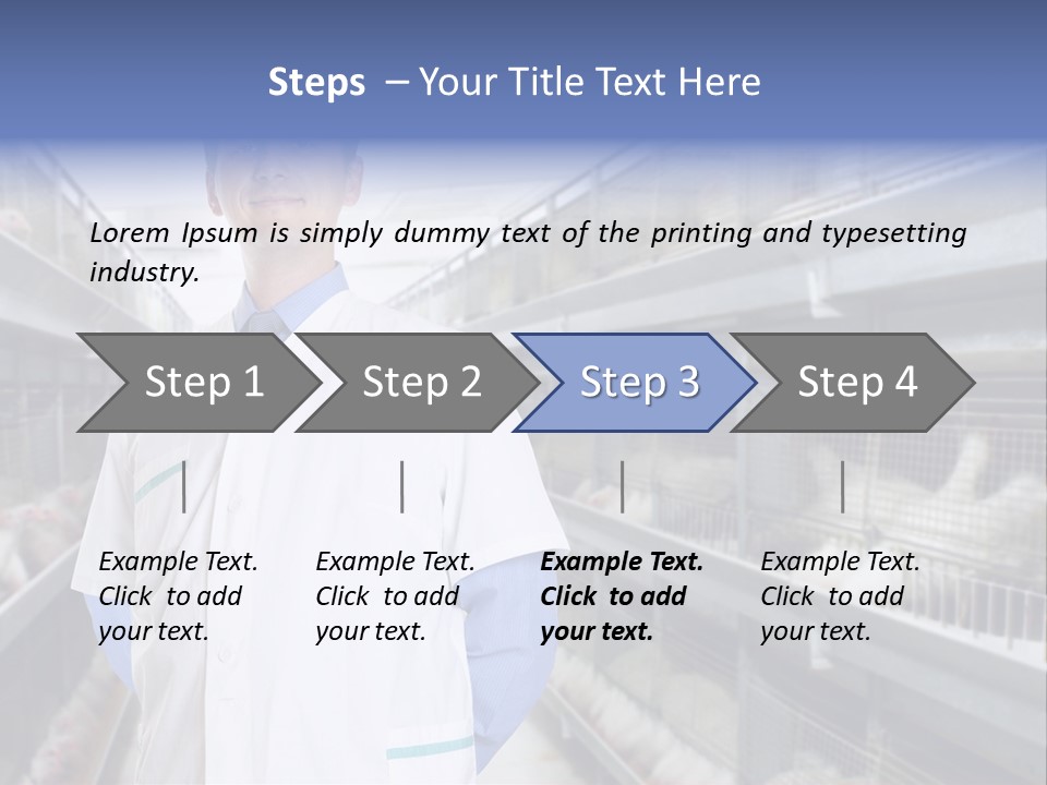 Factory Animal Poultry PowerPoint Template