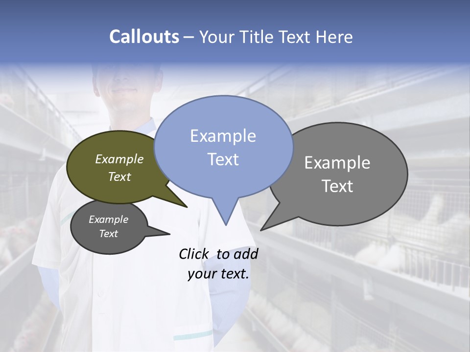 Factory Animal Poultry PowerPoint Template