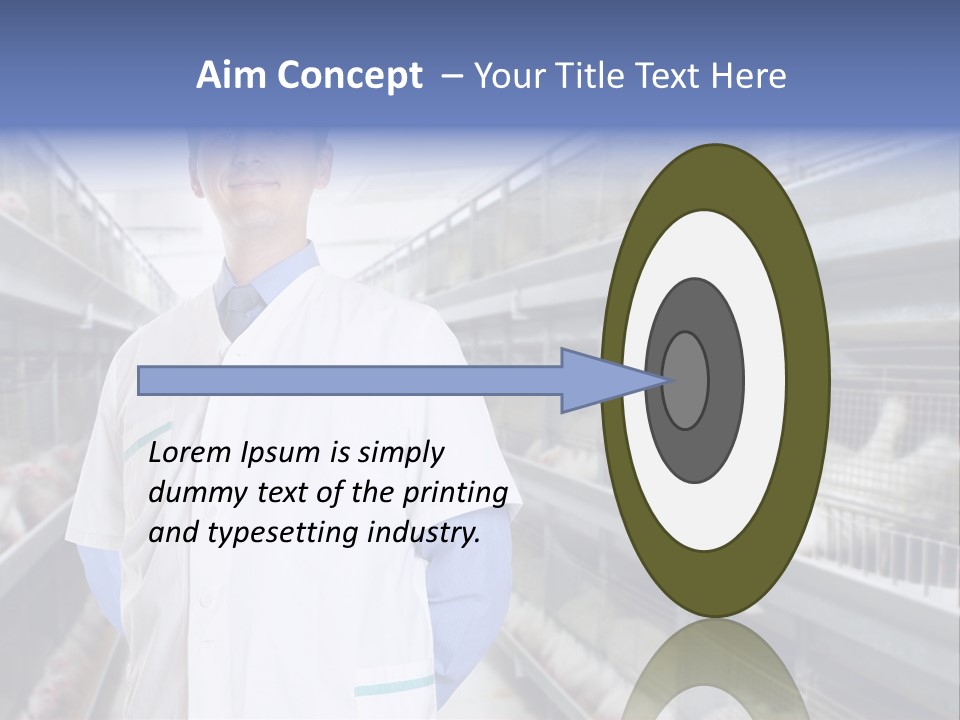 Factory Animal Poultry PowerPoint Template