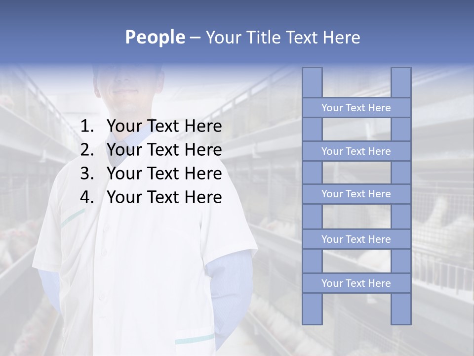 Factory Animal Poultry PowerPoint Template