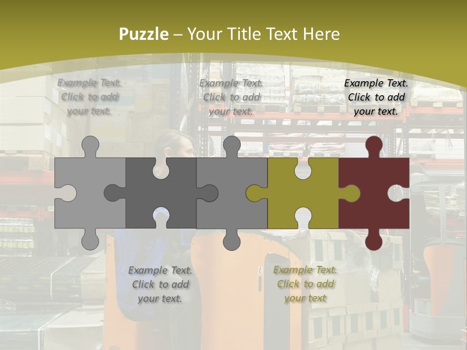 Service Working Transportation PowerPoint Template