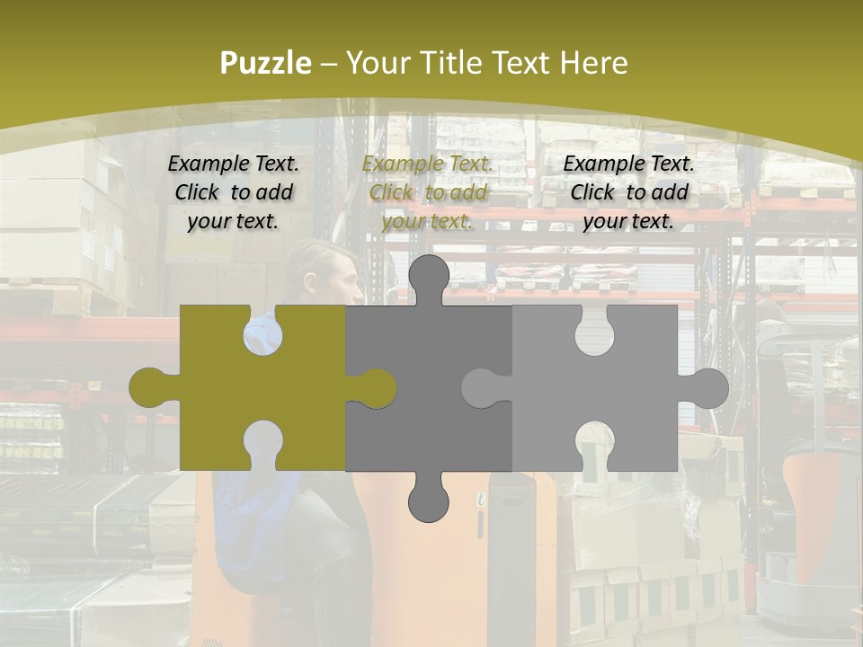 Service Working Transportation PowerPoint Template