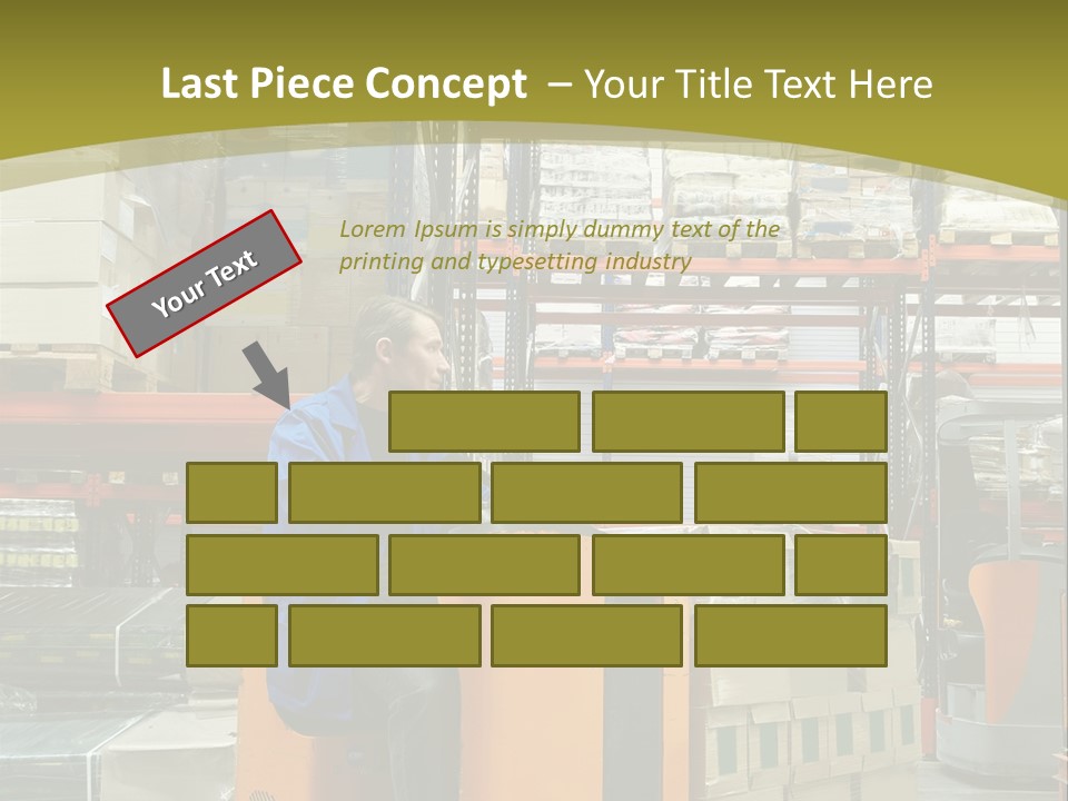 Service Working Transportation PowerPoint Template