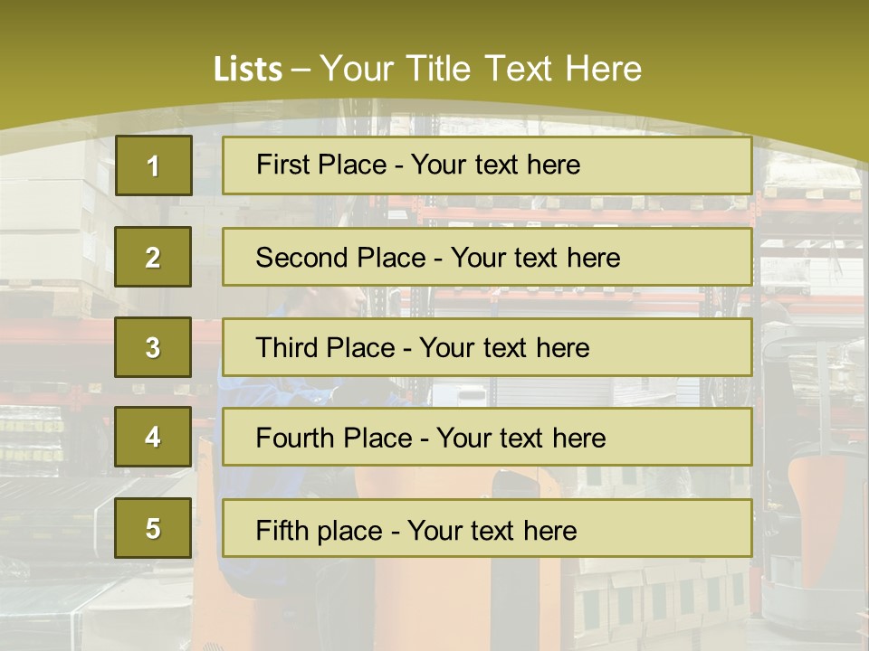 Service Working Transportation PowerPoint Template