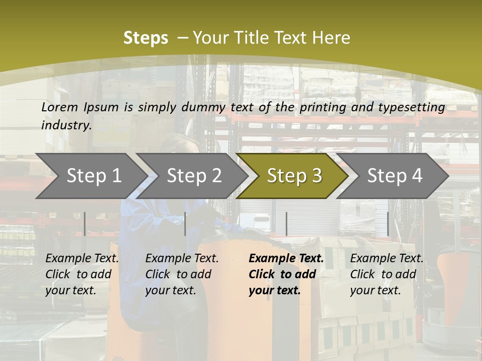 Service Working Transportation PowerPoint Template