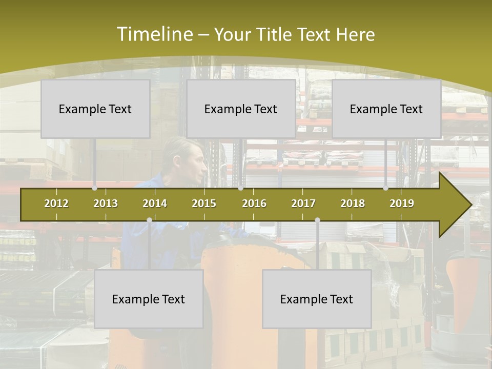 Service Working Transportation PowerPoint Template