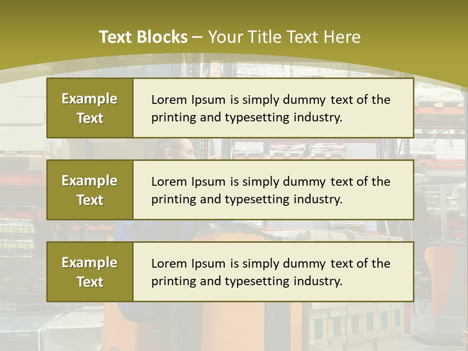 Service Working Transportation PowerPoint Template