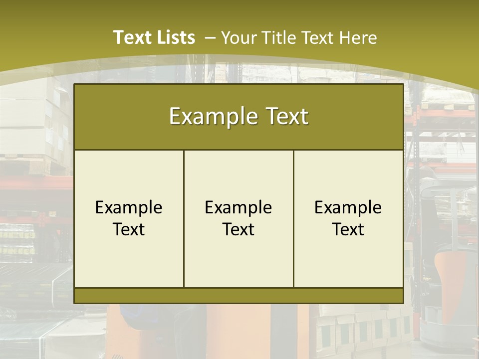 Service Working Transportation PowerPoint Template