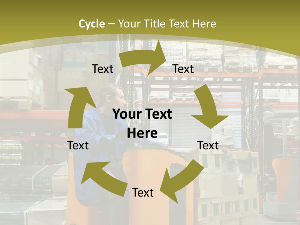 Service Working Transportation PowerPoint Template
