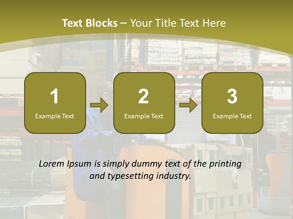 Service Working Transportation PowerPoint Template