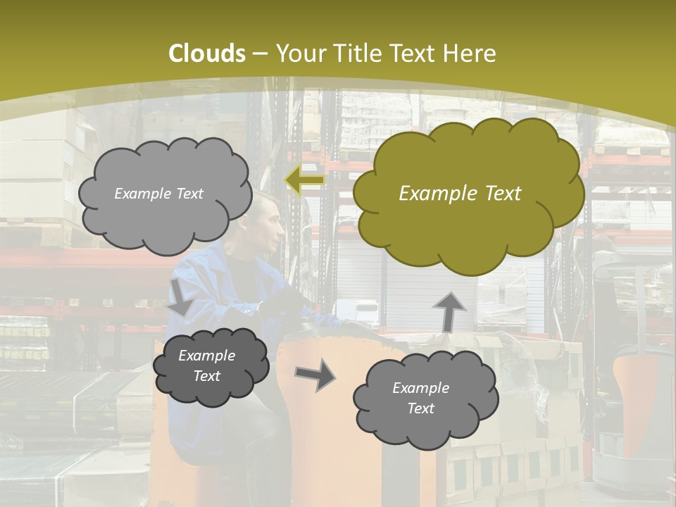 Service Working Transportation PowerPoint Template