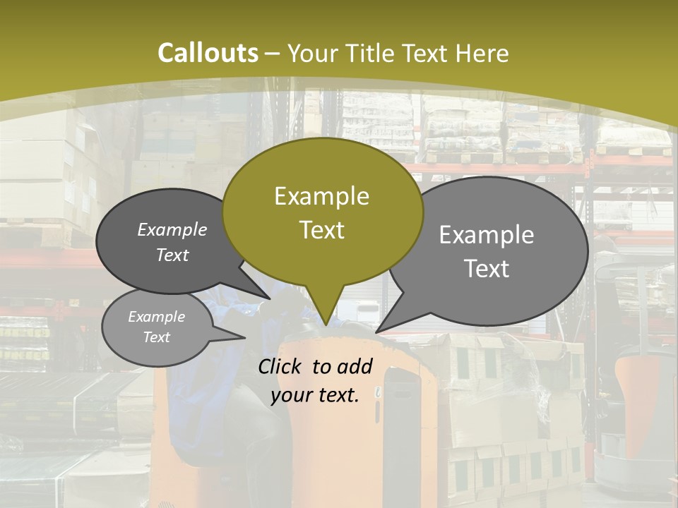 Service Working Transportation PowerPoint Template
