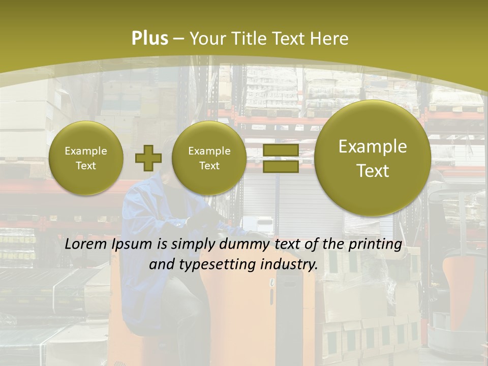 Service Working Transportation PowerPoint Template