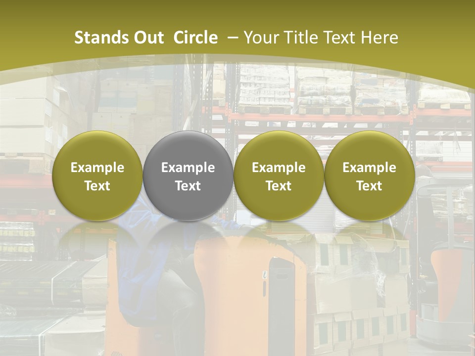 Service Working Transportation PowerPoint Template