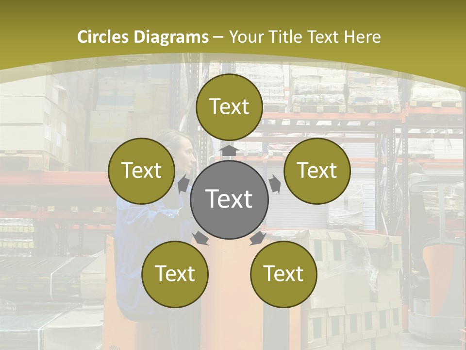 Service Working Transportation PowerPoint Template