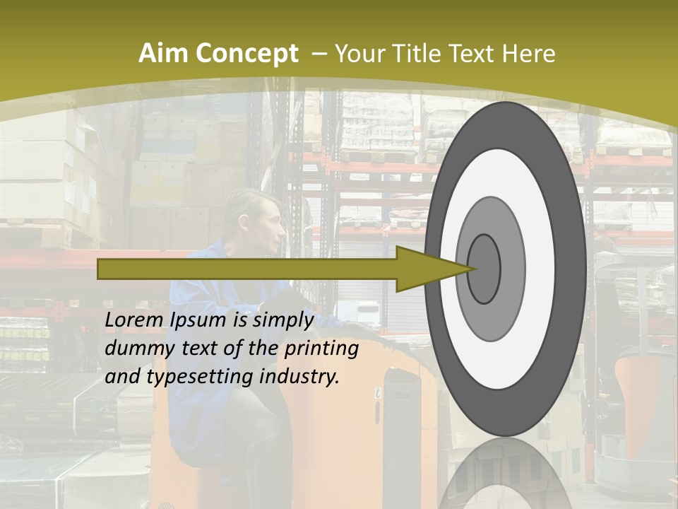 Service Working Transportation PowerPoint Template