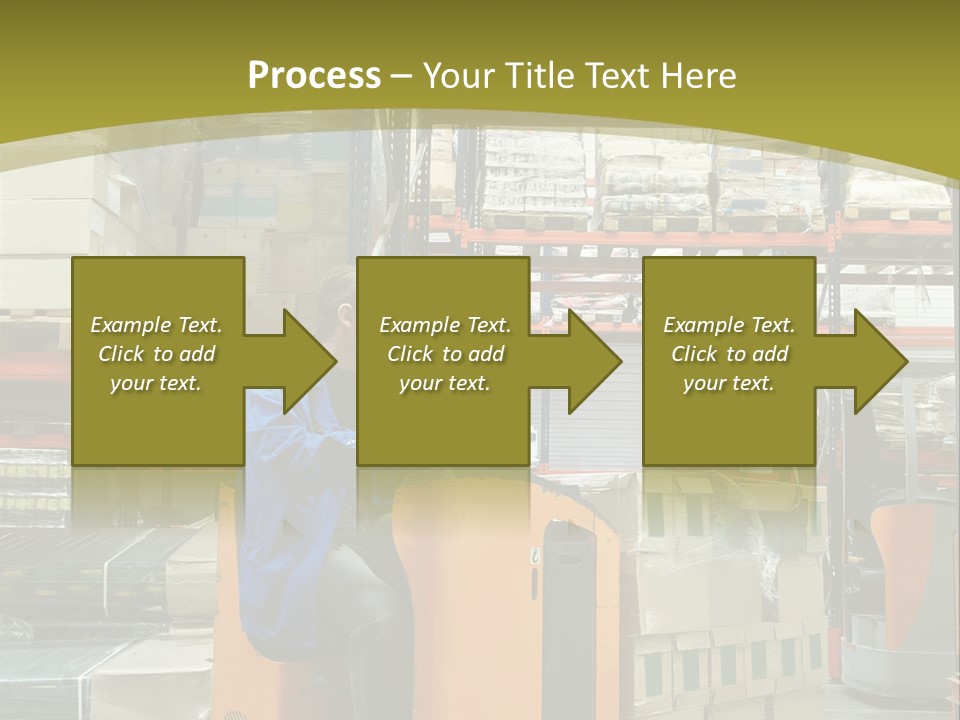 Service Working Transportation PowerPoint Template