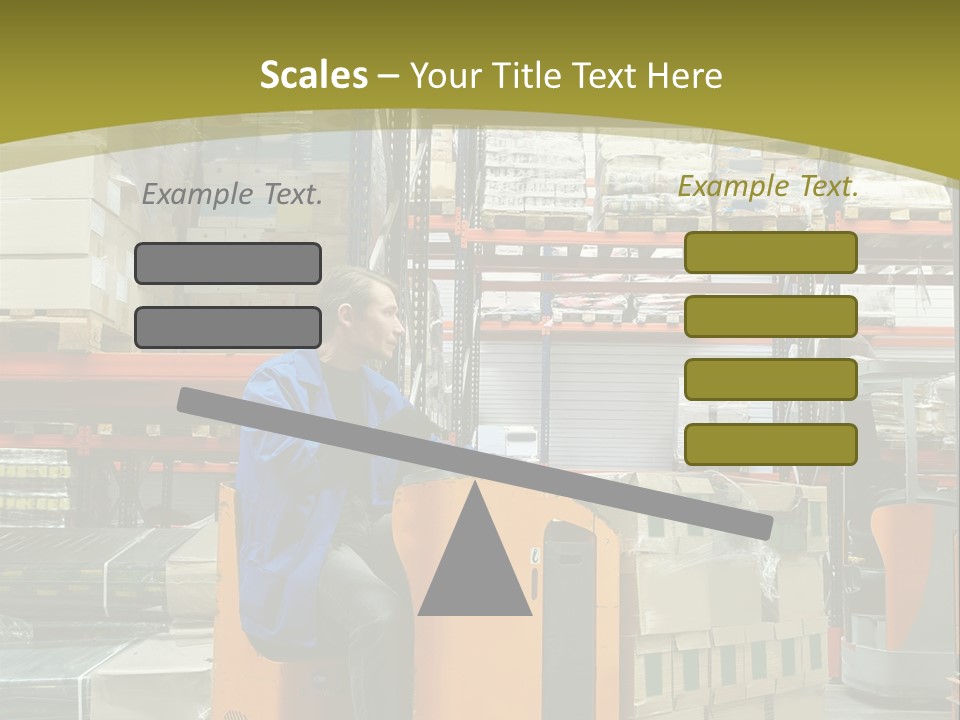 Service Working Transportation PowerPoint Template