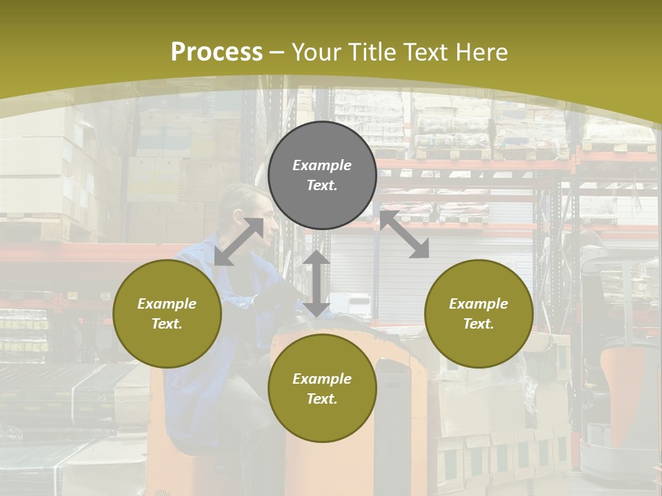 Service Working Transportation PowerPoint Template