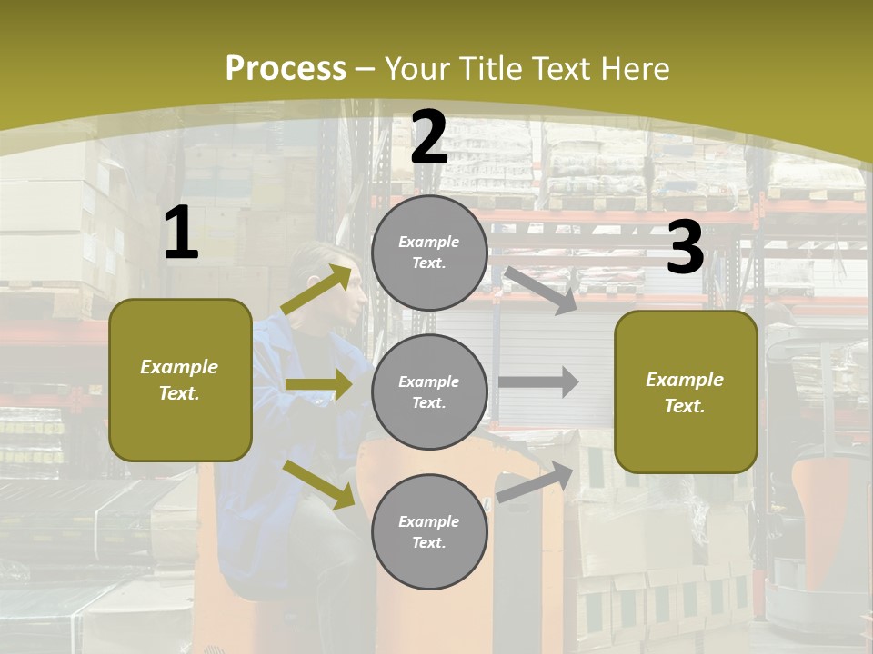 Service Working Transportation PowerPoint Template
