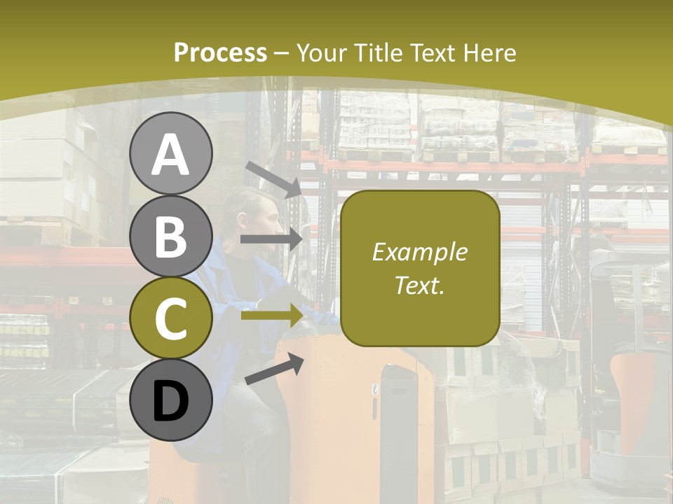 Service Working Transportation PowerPoint Template