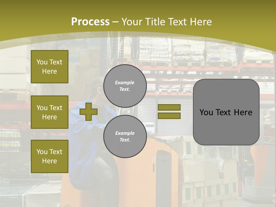 Service Working Transportation PowerPoint Template