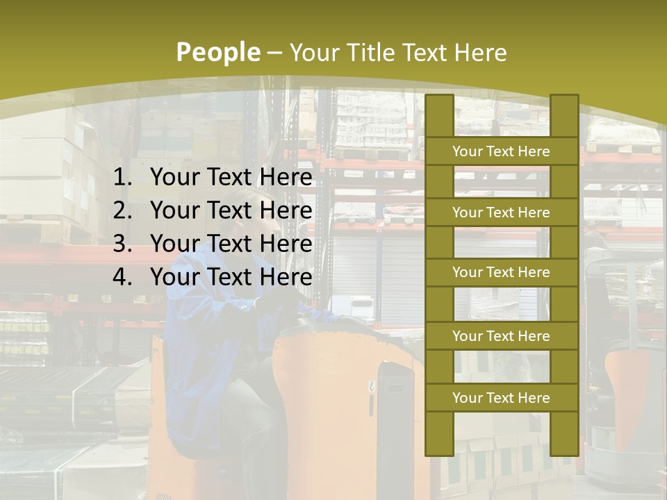 Service Working Transportation PowerPoint Template