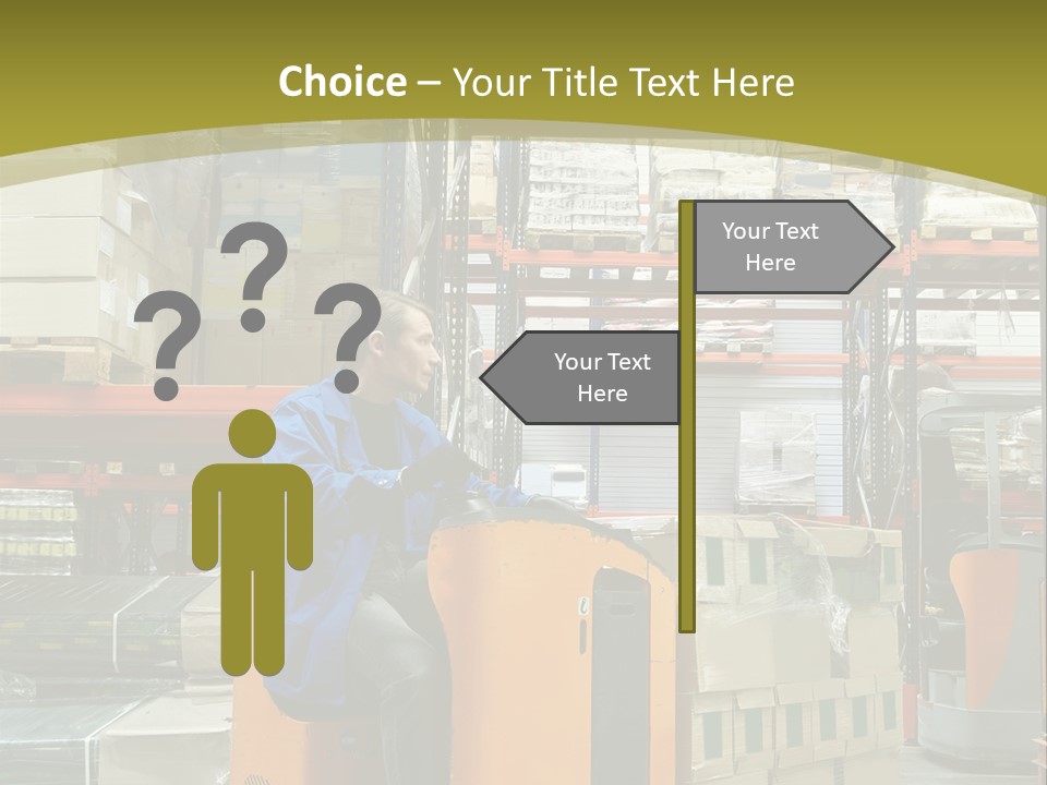 Service Working Transportation PowerPoint Template