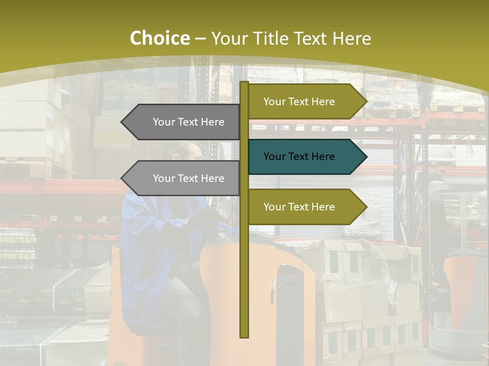 Service Working Transportation PowerPoint Template