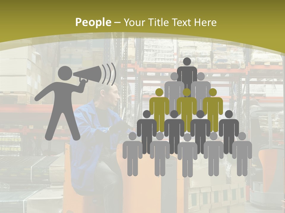 Service Working Transportation PowerPoint Template