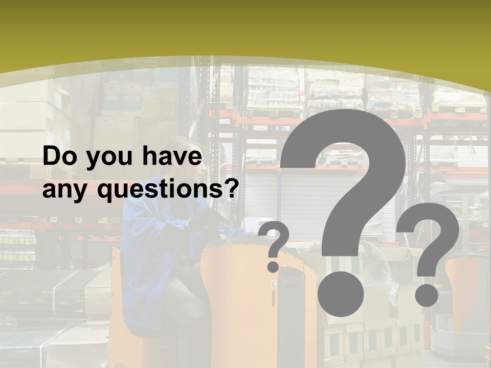 Service Working Transportation PowerPoint Template