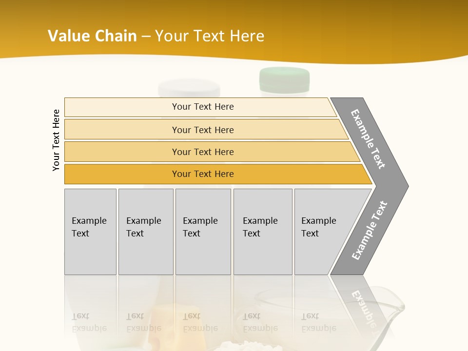 Ingredient Curd Yellow PowerPoint Template