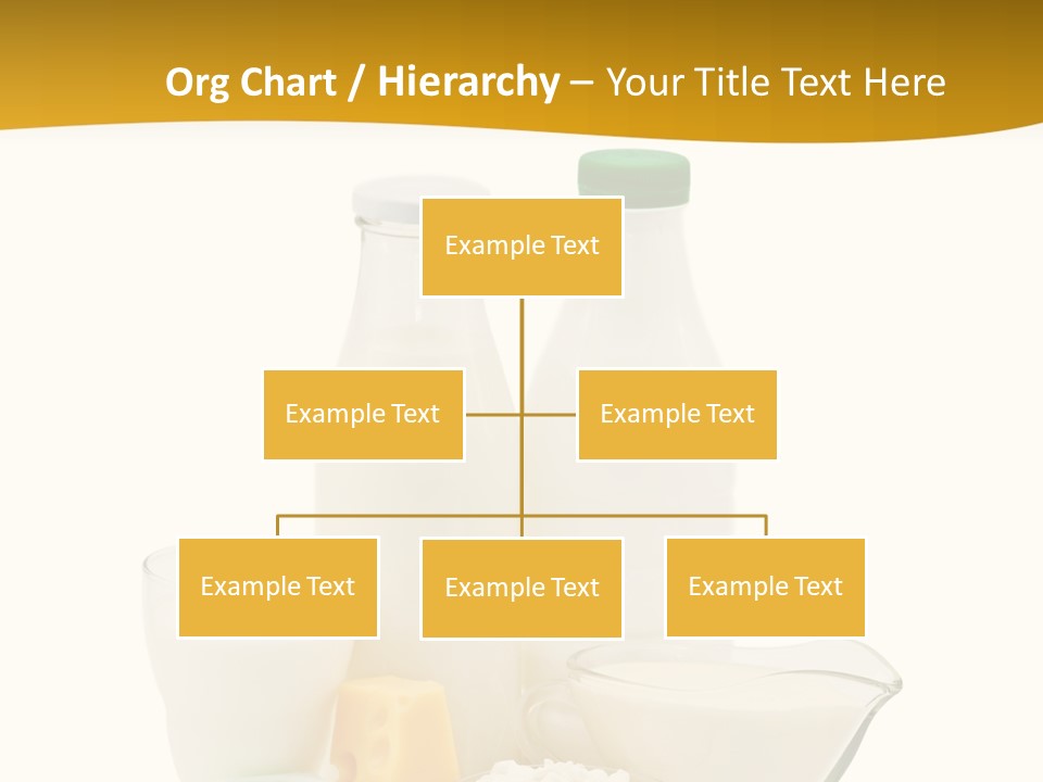 Ingredient Curd Yellow PowerPoint Template