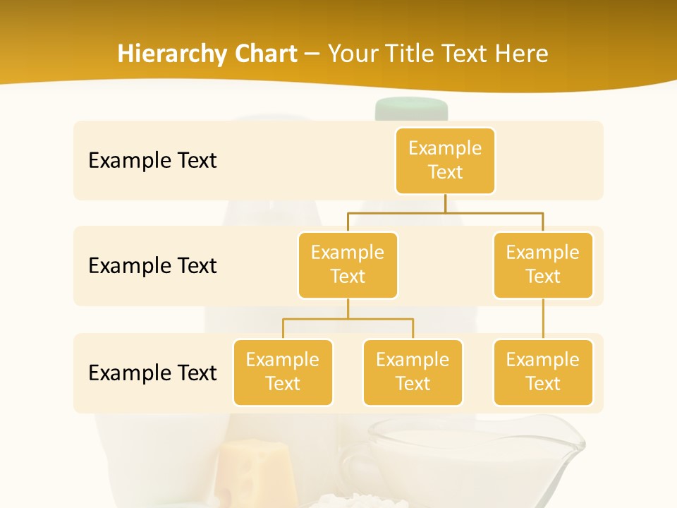 Ingredient Curd Yellow PowerPoint Template