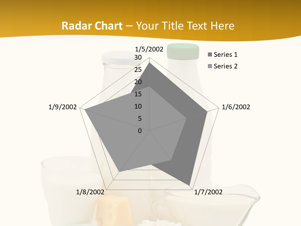 Ingredient Curd Yellow PowerPoint Template