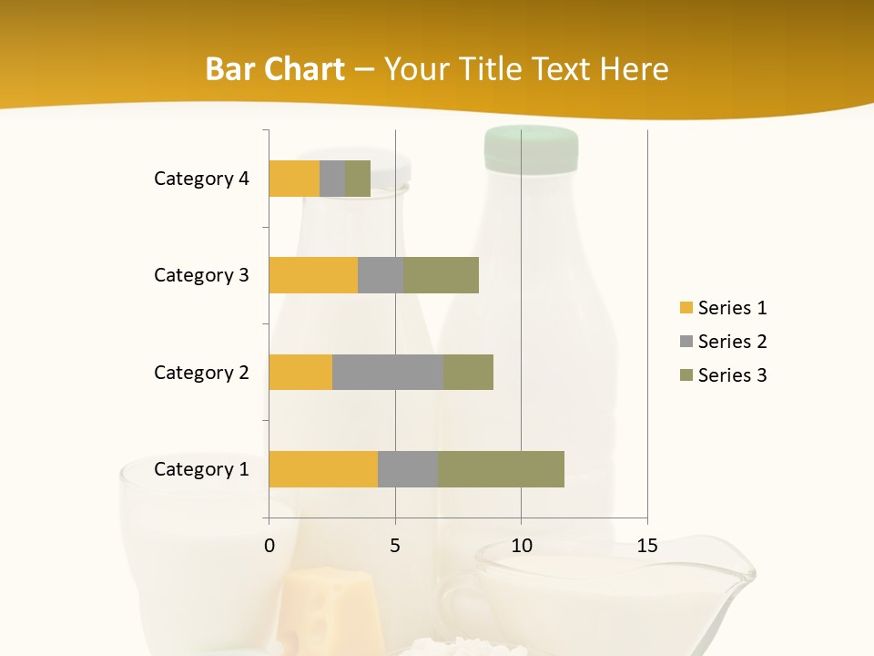 Ingredient Curd Yellow PowerPoint Template