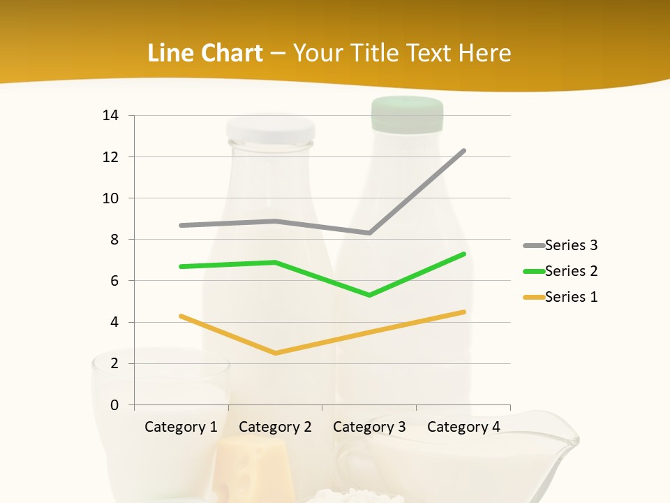 Ingredient Curd Yellow PowerPoint Template