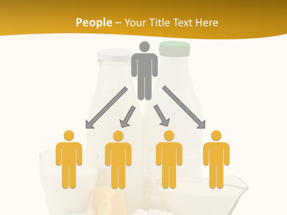 Ingredient Curd Yellow PowerPoint Template