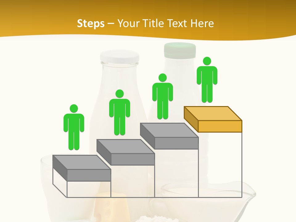 Ingredient Curd Yellow PowerPoint Template