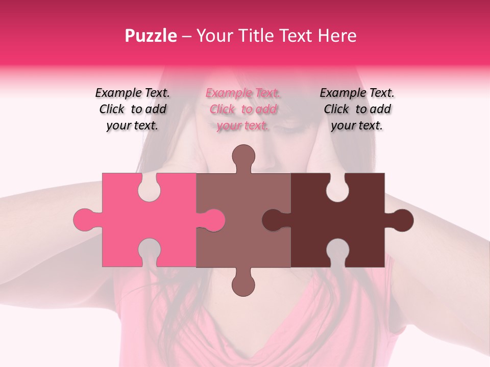 Young Tinnitus Adolescent PowerPoint Template