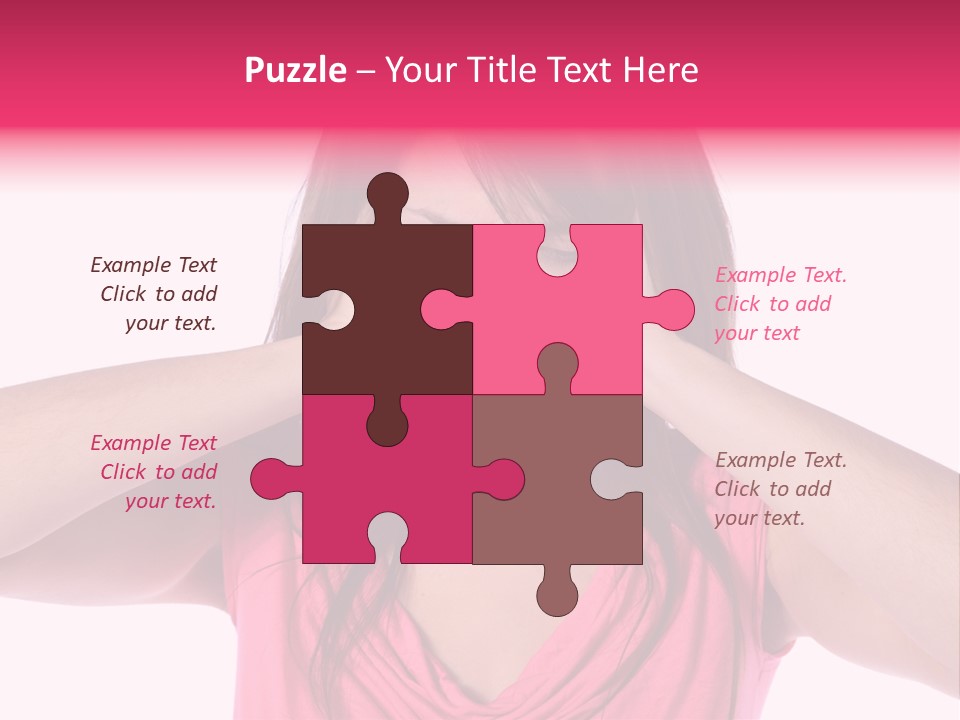 Young Tinnitus Adolescent PowerPoint Template