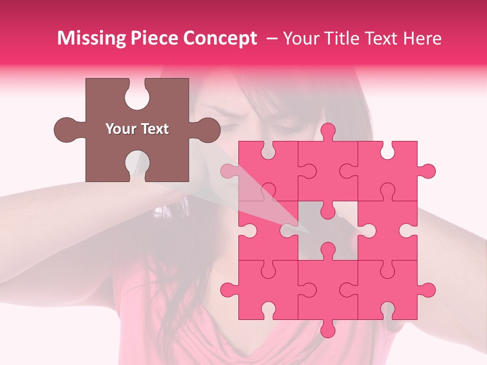 Young Tinnitus Adolescent PowerPoint Template