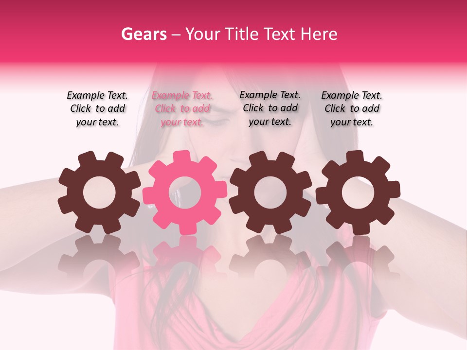 Young Tinnitus Adolescent PowerPoint Template