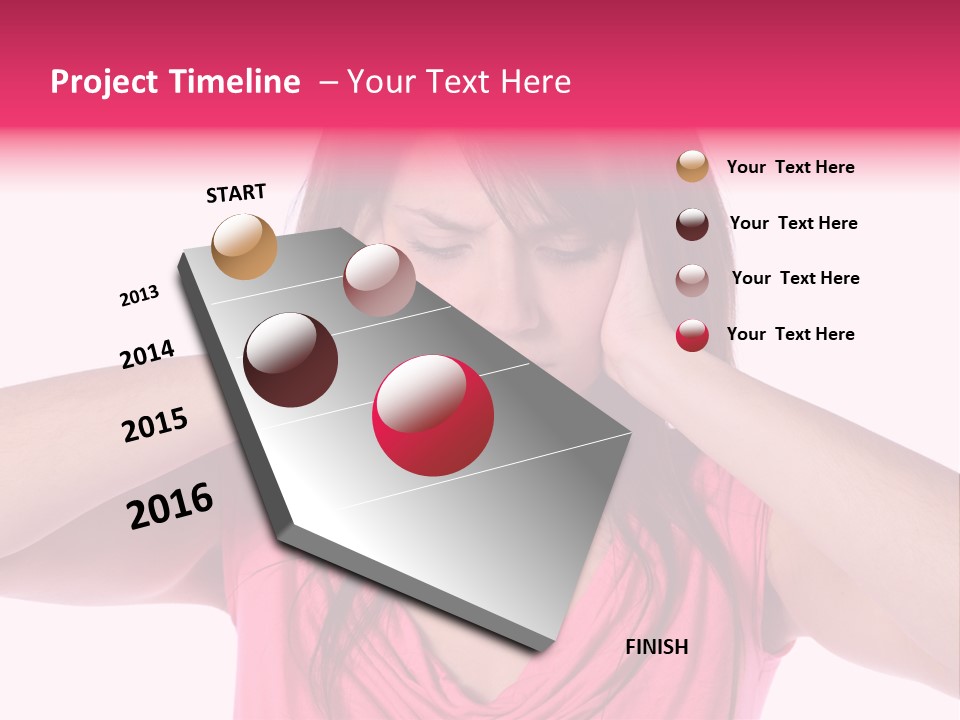 Young Tinnitus Adolescent PowerPoint Template