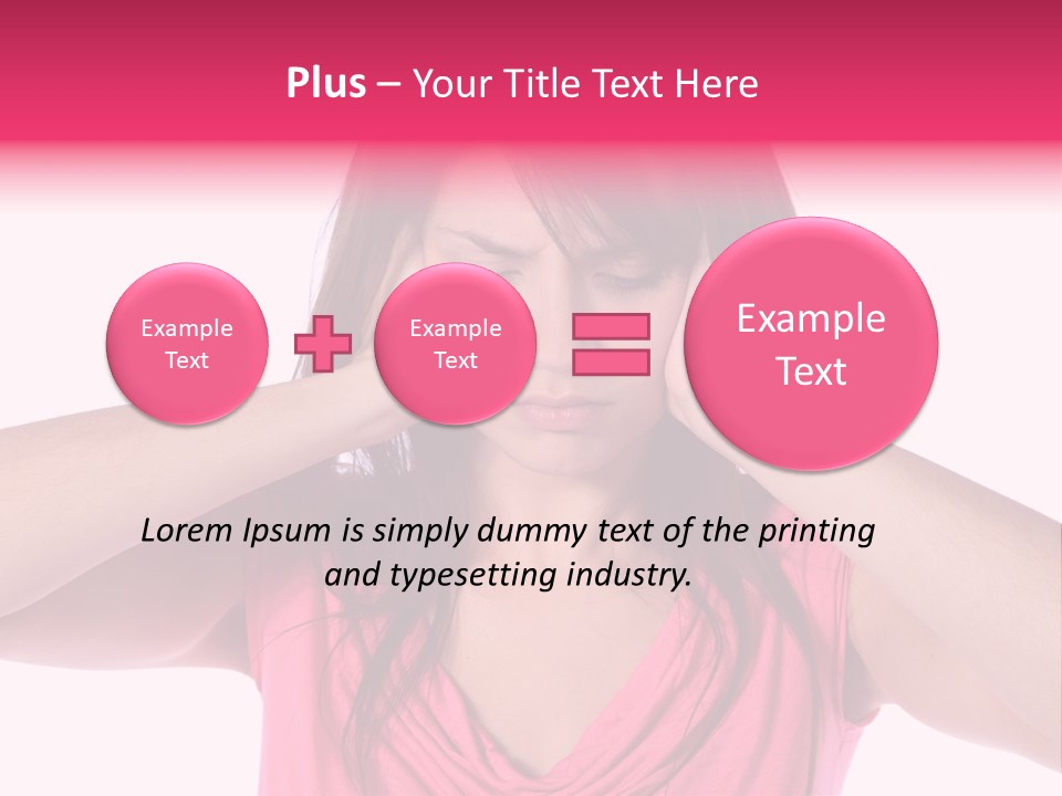 Young Tinnitus Adolescent PowerPoint Template