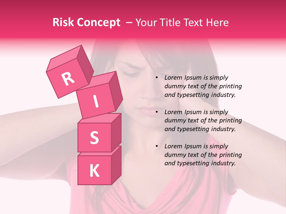 Young Tinnitus Adolescent PowerPoint Template